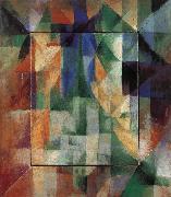 Delaunay, Robert The Window Toward the city oil painting picture wholesale